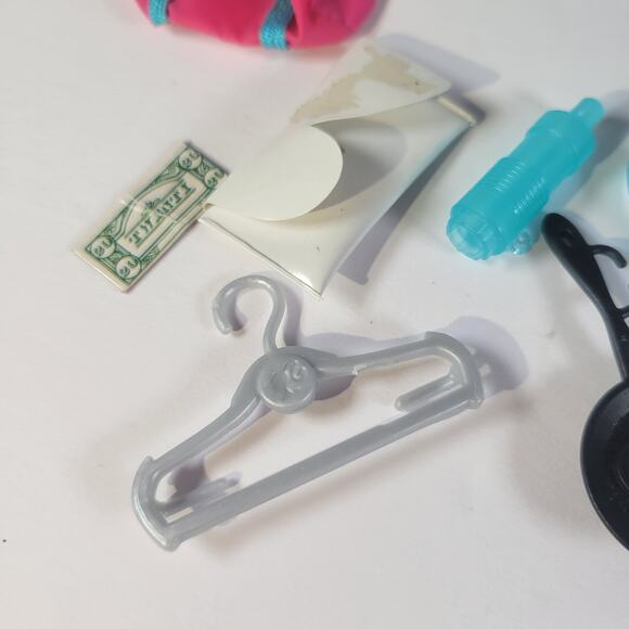Barbie Doll Accessory Lot  Luggage, Boots, Headphones, Shopping Basket and More - Picture 12 of 16